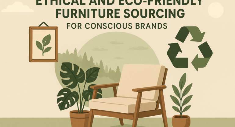 Ethical and Eco-Friendly Furniture Sourcing for Conscious Brands